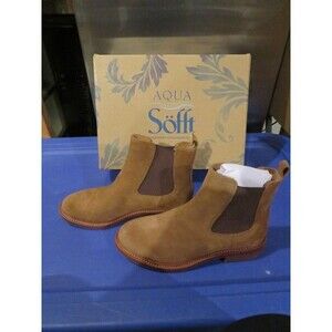 NWT Womens Havana Brown Sofft Pamela Boots, Size 6